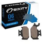 Rear Organic Brake Pads 2007-2012 Yamaha YFM700R Raptor Set Full Kit Rv Jm. Fixed Price $10.71.