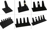 Black Velvet Finger Ring Showcase Jewelry Holder. Fixed Price $14.99.