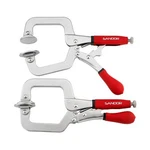 3" Metal Face Woodworking (pack Of 2) Heavy Duty C-type Clamps C.... Fixed Price $57.04.