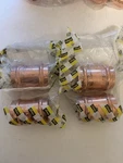 Lot Of 4 Viega Propress 2" Copper Coupling With Stop 78072. Fixed Price $90.00.