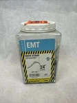 (jar Of 150) Halex Steel Emt Drive Strap 61402B 3/4" Contractor Clear E840. Fixed Price $16.99.