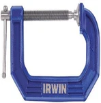 Irwin 225103ZR C-clamp 3" Steel 4" Throat Depth Long Handle. Fixed Price $25.25.