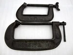 Wilton & Hargrave 5" 6" C-clamp No. 506 Made In Usa. Fixed Price $39.95.