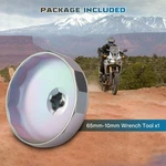 65MM-10MM Oil Filter Wrench Tool For Yamaha Honda Kawasaki Atv Utv Motorcycle. Fixed Price $14.99.