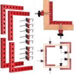 4PACK Set Corner Clamps, 90 Degree Position Squares Right Angle. Fixed Price $45.69.