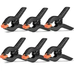 6PACK Pro-grade Spring Clamps Plastic For Woodworking,photography Bac.... Fixed Price $13.05.