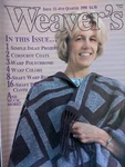 Weaver's Magazine 11 Warp Rep Rugs Inlay 4H-16H Mock Huck Blocks O'hara Weaving. Fixed Price $15.00.