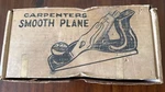 Vintage 9 Iron Smooth Plane C4 Buck Bros 2 Cutter Usa Made W/ Box. Fixed Price $27.00.