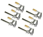 Set Of - Edm, 6" Steel Bar Clamp Tool, Ratchet Quick Release For Metal Wood. Fixed Price $36.99.