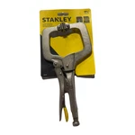 Stanley 11-1/4" Locking C-clamp Pliers 3-3/8" Jaw Capacity 84-816. Fixed Price $24.99.
