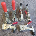 6 Toggle Clamps Msi Pro, Good Hand, Jointch, 12130, GH-201-B, JA-201-B. Fixed Price $49.99.