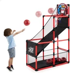 Red Arcade Basketball Game Set, Indoor Hoop For Kids 3 To 12 Old,.... Fixed Price $75.89.