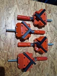 Bessey In. Capacity 90-DEGREE Angle Clamp With 2-1/4 Throat Depth. Fixed Price $79.95.