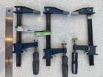 Set Of 3 Pittsburgh Quick Release Bar Clamps Carbon Steel 6" Pre-owned. Fixed Price $16.00.