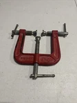 Husky 3 Way Edge Clamp 2-1/2 2.5 Woodworking Model 168988. Fixed Price $14.81.