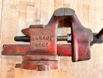 Vintage Samson 5207 Swivel Bench Vise 3" Wide Jaws Made For And Sold By Sears. Fixed Price $29.99.