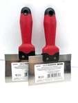 New - 2PK Qlt By Marshalltown Soft Grip 6" Stainless Steel Taping Knife, SSTK6. Fixed Price $12.95.