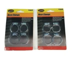 Sterling Hardware Hose Clamp 4 Pack X2. Fixed Price $7.95.