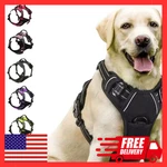 Leather Collar Harness Leash Set - Heavy Duty Pet Vest Small Medium Big Dogs. Fixed Price $8.99.