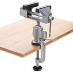 Universal Table Bench Vise 3 Inch Work Clamp Swivel Rotating Hobby Crafts. Fixed Price $13.99.