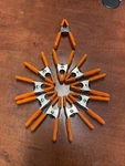 10X Pony 3201 Heavy Duty Metal Spring Clamps 1" Inch. Usa Made! Excellent. Fixed Price $38.99.
