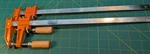 Jorgensen #3712-LD Adjustable 12" Light Duty Steel Bar Woodworking Clamps. Fixed Price $45.00.