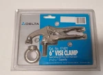 Delta 6 Inch Vise Drill Press Clamp 17-921 2-1/2 X 2" Capacity. Fixed Price $78.00.