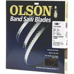 Olson 105 In. 1/4 6 Tpi Skip Flex Back Band Saw Blade FB14505DB. Fixed Price $24.51.