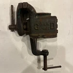 Antique Grand 3 Stock No. 41-V-104 Clamp Vise Code J5-02-45010. Fixed Price $25.00.