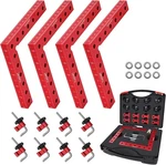 90 Corner Clamp Heavy Duty Anodized Aluminum Tool Secure Wood Miter Joints. Fixed Price $67.71.