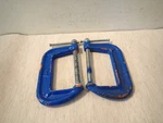 Vintage Lot Of 2 PONY-1430-3" C-clamp. Fixed Price $22.95.