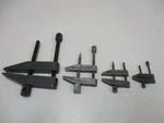 Set Of 4 L.s. Starrett Parallel Clamps 161-D, B, A, A-a. Fixed Price $50.00.