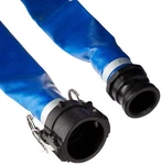 Apache 98138049 2" X 50' Blue Pvc Lay-flat Discharge Hose With Poly Cam Lock .... Fixed Price $82.70.