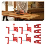 Gluing Pipe Clamps Set Home Cast Iron Woodworking Carpenter Tools 3/4 Inch. Fixed Price $41.65.