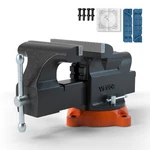 Vevor 6" Bench Vise W/ Anvil 360 Swivel Locking Base Heavy Duty Ductile Iron. Fixed Price $71.90.