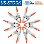 Pony 6''HEAVY Duty Spring Clamps Set 2''JAW Opening 6-PACK Nickel-plated Steel. Fixed Price $25.99.