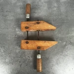 Vintage Craftsman Hand Screw Clamp Inch Jaws 00034-4 Woodworking Tool. Fixed Price $16.14.