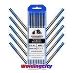 Weldingcity 10-PK Tig Tungsten Electrode 2% Lanthanated Blue 3/32X7" Us. Fixed Price $33.99.