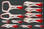Teng Tools 11 Piece Round Jaw, Flat Long Nose, Clamp Power Grip Locking .... Fixed Price $473.83.