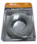 Campbell 1/8" X 100 Ft Vinyl Coated Galvanized Cable With Swaged Eye One End. Fixed Price $24.29.