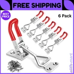 6 Pack Adjustable Toggle Latch Clamp Quick Release Pull For Tool Box. Fixed Price $9.29.