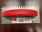 Project Source Square Notch Trowel 3/8" X 1/4" Model #0588073. Fixed Price $5.00.