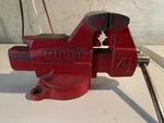 Craftsman 4-1/2" Vise 391. 5186 Works Great!. Fixed Price $100.00.