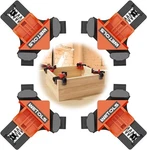 Wetols Corner Clamp For Woodworking 90 Degree Right Angle WE404 - Orange. Fixed Price $19.86.