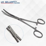 8" Straight Hemostat Forceps Locking Clamps Stainless Steel Surgical Instrument. Fixed Price $8.99.