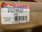 Kraft Tool 36" Big "d" Blue Steel Bull Float Blade CC748-01 (new). Fixed Price $125.55.