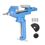 High Quality Bench Vise With Post Universal Inch Clamps 360 Swivel Base. Fixed Price $20.68.
