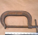 J.h. Williams & Co. Drop-forged No. 406 6" Deep Throat Clamp. Fixed Price $8.50.