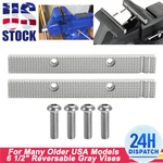 For Craftsman Jaws Kit Many Older Usa Models 6 1/2" Reversable Gray Vises. Fixed Price $46.99.