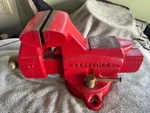 Craftsman 4" Swivel Base Bench Vise Cast Iron NO.391-5188, Jaw Width. Fixed Price $79.50.